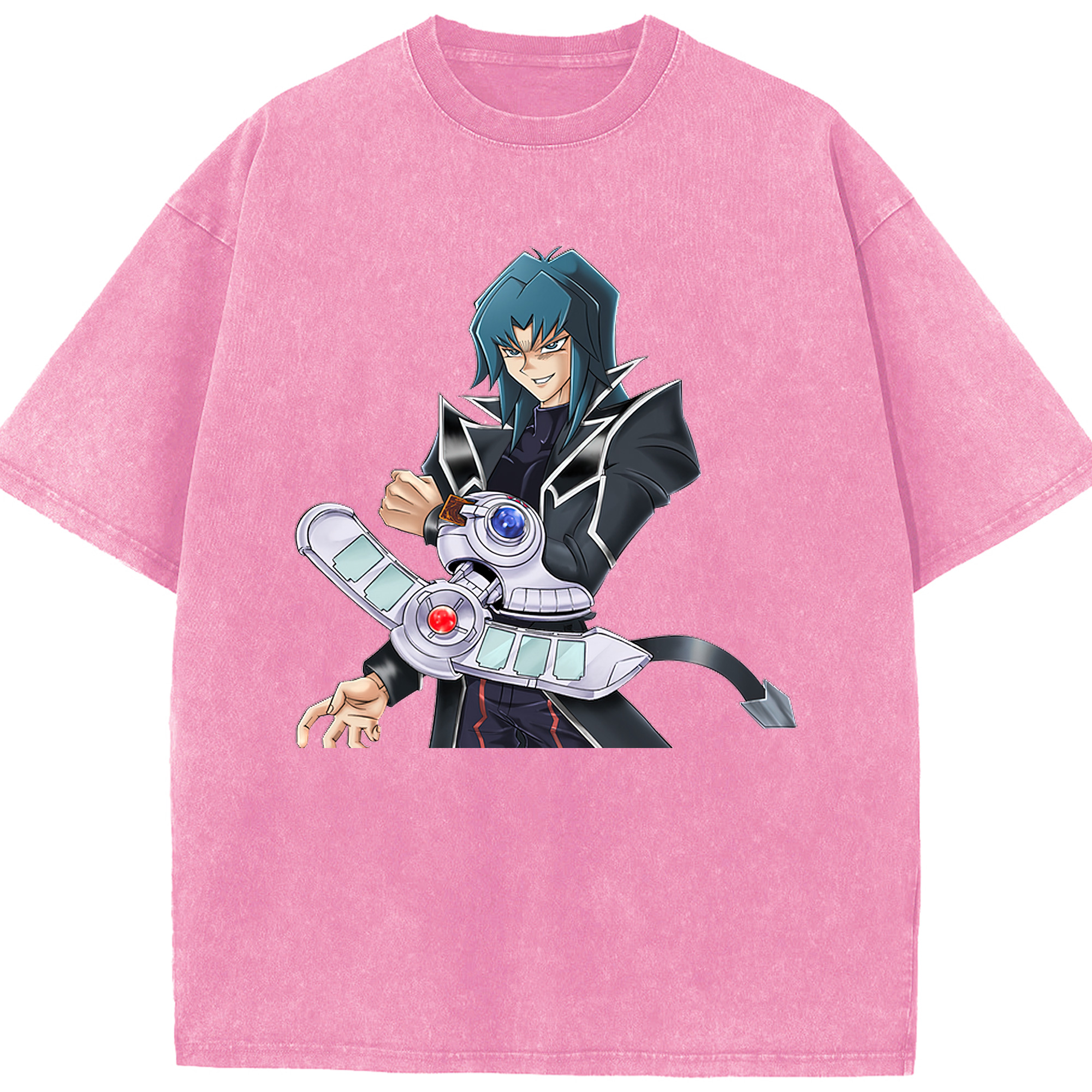 （画像用） 遊☆戯☆王 Yu-Gi-Oh! 綿100% ヴィンテージ風 半袖Tシャツ（フロントプリント）